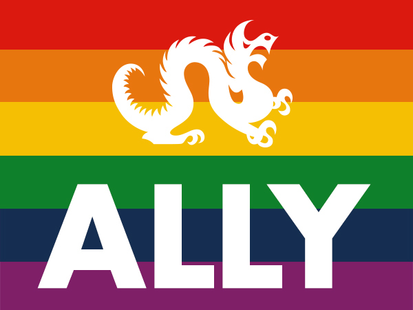 Drexel's LGTBQ+ Ally banner